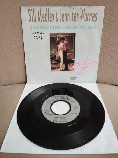 Bill Medley & Jennifer Warnes – (I’ve Had) The Time Of My Life -  1987 Almanya Basım 45 lik Plak
