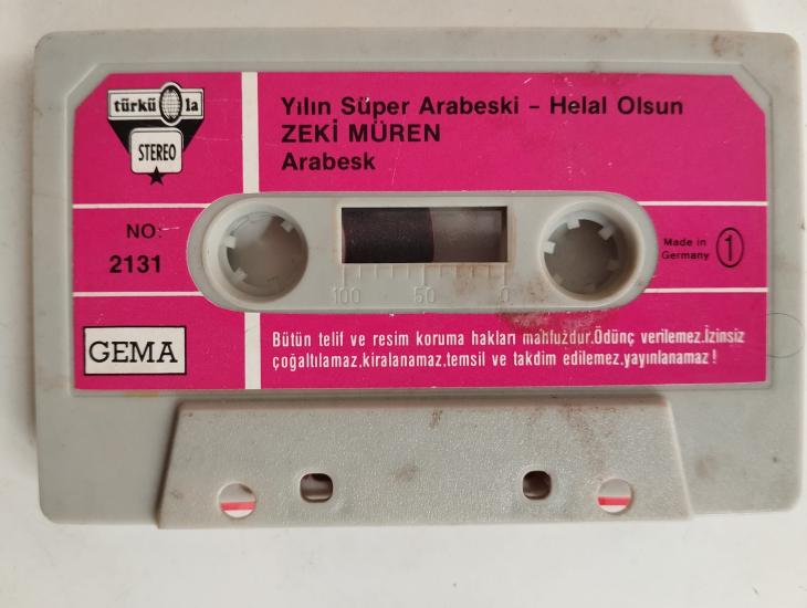 Zeki Müren – Helal Olsun - Almanya Basım  Nadir Kaset / Türküola -Kapaksız
