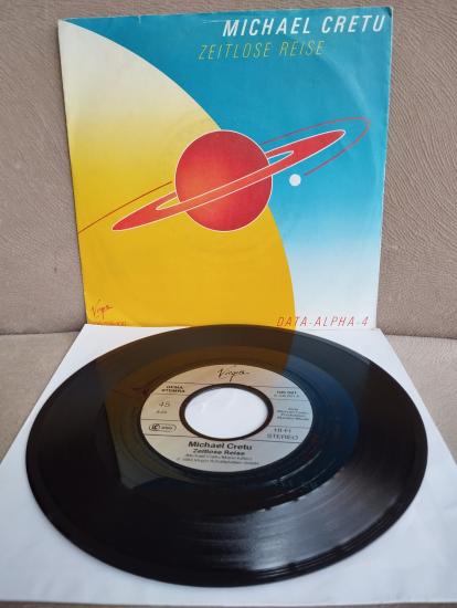 Michael Cretu – Zeitlose Reise  - 1983  Almanya Basım 45 LİK PLAK - 2. EL