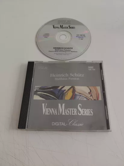 Heinrich Schütz - Matthäus-Passion -  1991  Almanya Basım CD Albüm