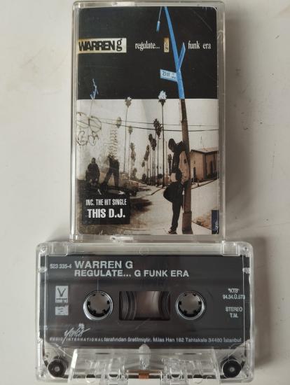 Warren G – Regulate... G Funk Era - 1994 Türkiye Basım 2. El Kaset Albüm