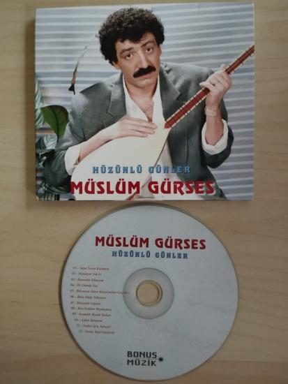 Müslüm Gürses –  Hüzünlü Günler -  2023 Türkiye Basım - CD Albüm