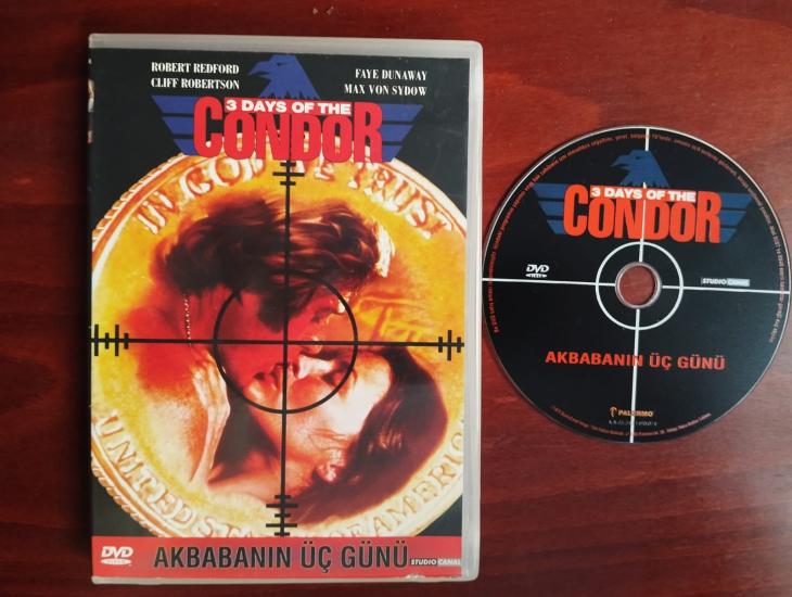 Akbabanın Üç Günü - 3 Days of The Condor [Sydney Pollack, Robert Redford, Faye Dunaway]- DVD Film
