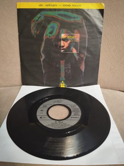 Dr. Alban ‎– One Love - 1992 Almanya Basım 45 lik Plak