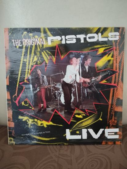 The Original Pistols  – The Original Pistols Live - 1986 İngiltere Basım LP Plak Albüm /Jelatininde