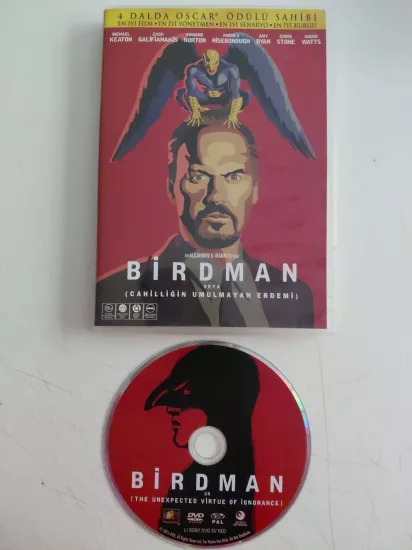 Birdman  -  Yön: Alejandro G.Inarritu  -  DVD Film