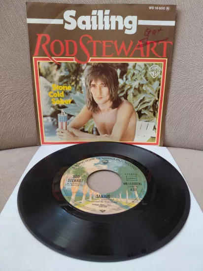 Rod Stewart  –  Sailing   -  1975  Almanya Basım  45’lik  Plak