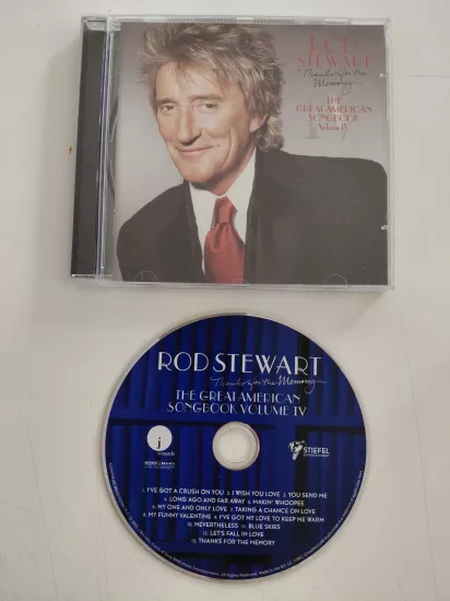 Rod Stewart – Thanks For The Memory... The Great American Songbook Volume IV – 2005  Avrupa Basım - CD Albüm