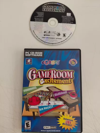 Game Room-Excitement  ( Oyun Odası) -  PC  CD-ROM Oyun