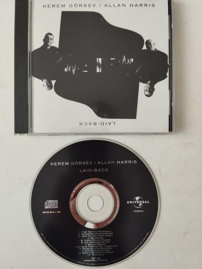 Kerem Görsev / Allan Harris ‎– Laid - Black - 1999 Türkiye Basım CD Albüm - 2.El