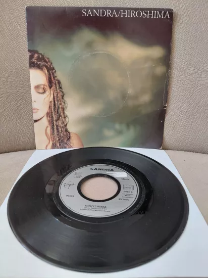 SANDRA   –  Hiroshima -  1990  Fransa Basım  45’lik  Plak