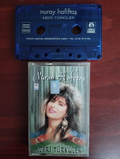 NURAY HAFİFTAŞ -  Azeri Türküler  -  Almanya Basım  Kaset / Akbaş Müzik