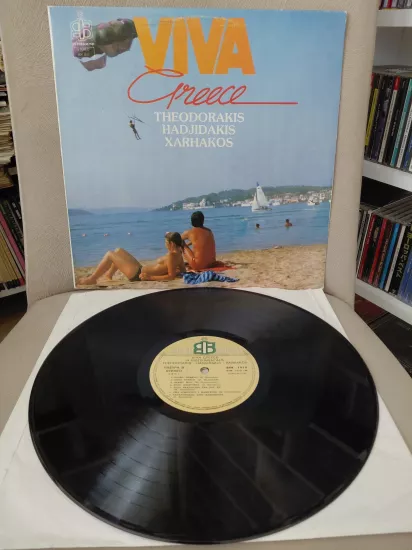Viva Greece - Theodorakis / Hadjidakis / Xarhakos  -  1986  Yunanistan  Basım 33 lük LP Plak