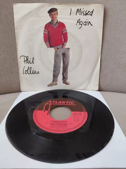 Phil Collins  –  I Missed Again  -  1981  Hollanda Basım  45’lik  Plak