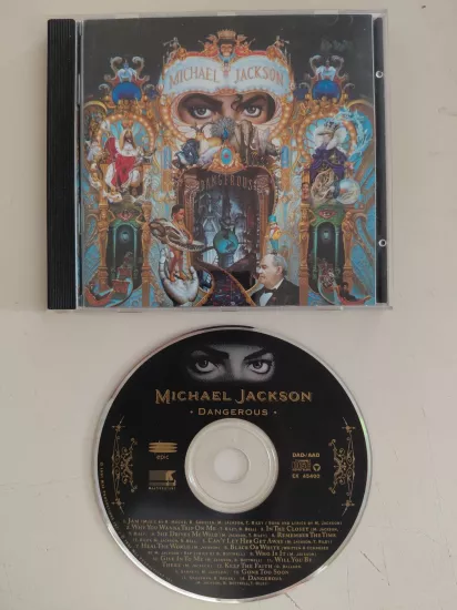 Michael Jackson   –  Dangerous  - 1991  Kanada  Basım CD Albüm