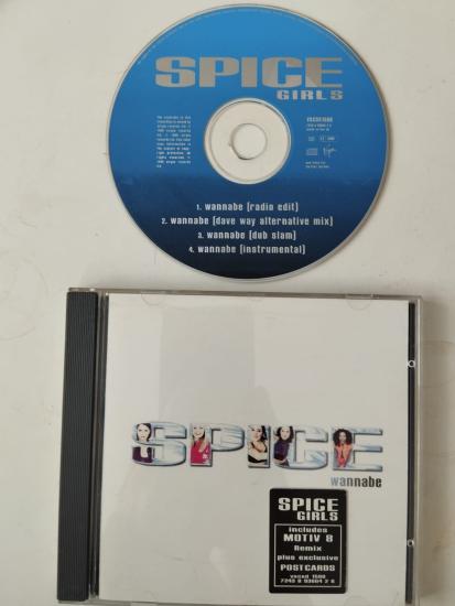 Spice / Wannabe - 1996 Avrupa Basım CD ,Single ,Promo - 2.El