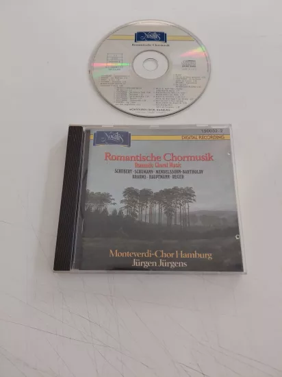 Jürgen Jürgens/ Monteverdi - Chor Hamburg –  Romantic Choral Music – 1988  İsviçre Basım - CD Albüm