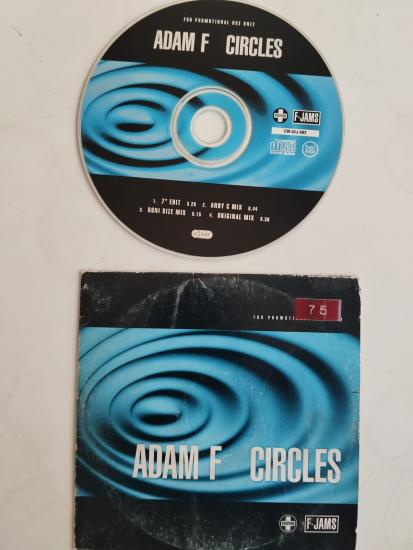 Adam F – Circles - 1997 Avrupa Basım 2. El CD, Single