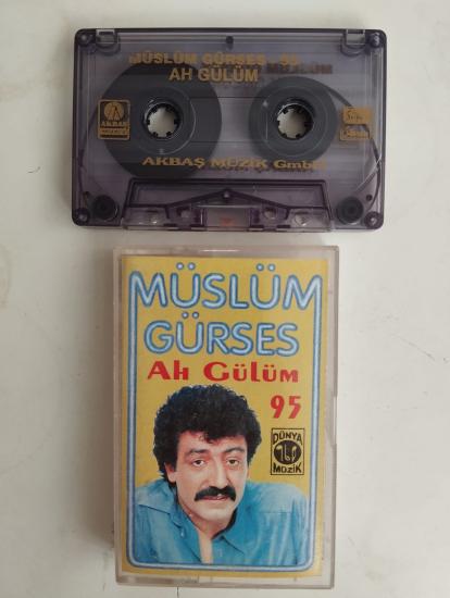 Müslüm Gürses – Ah Gülüm 95  -   1995 Almanya Basım  Kaset/ Akbaş Müzik