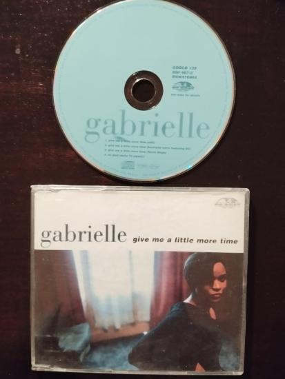 Gabrielle – Give Me A Little More Time - 1996 Avrupa Basım 2. El CD Single