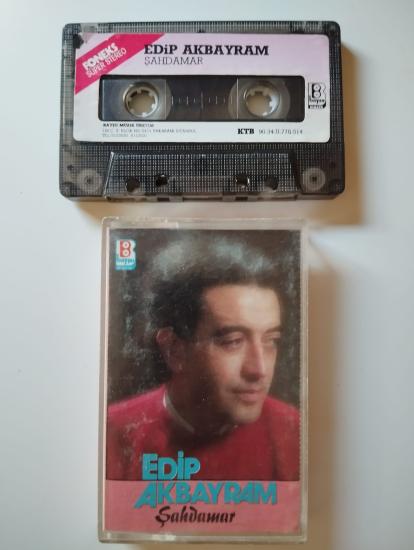 Edip Akbayram – Şahdamar - 1990 Türkiye Basım 2. El Kaset / Kağıt Baskı