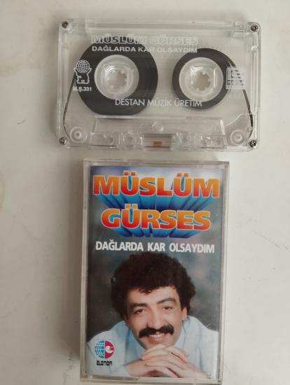 Müslüm Gürses –  Dağlarda Kar Olsaydım  -   1993 Almanya Basım  Kaset/ Destan Müzik