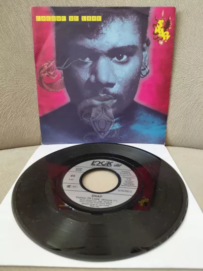 SNAP   –  Colour Of Love  -  1991  Almanya Basım  45’lik  Plak