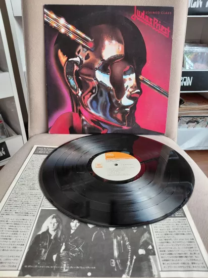 Judas Priest –  Stained Class  - 1978 Japonya  Basım LP Plak