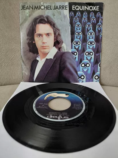 Jean Michel Jarre  –  Equinoxe -  1979  Fransa Basım 45 lik Plak