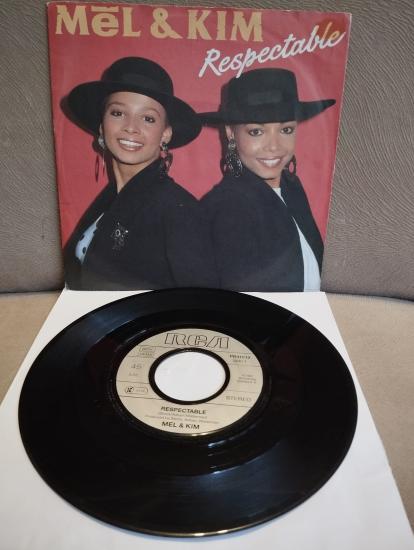 Mel & Kim – Respectable - 1987  Avrupa Basım 45lik Plak