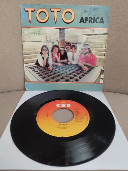 TOTO   –   Africa  - 1982  Hollanda Basım 45’lik  Plak