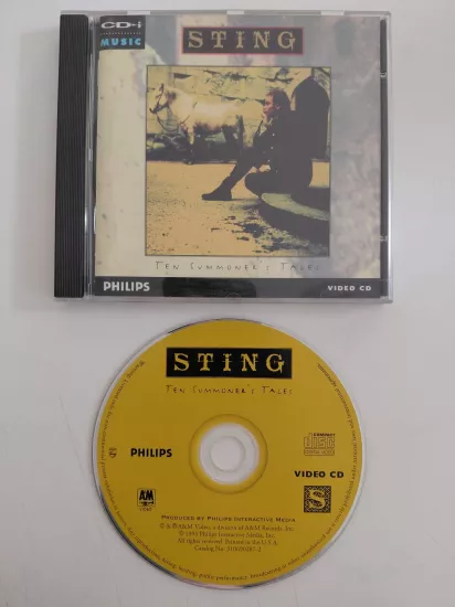 Sting  – Ten Summoner’s Tales  –  USA Basım - CD Albüm