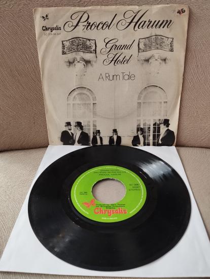 Procol Harum – Grand Hotel / A Rum Tale  - 1973 Hollanda Basım 45lik Plak