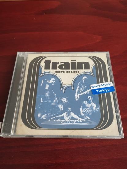 Train  –  Alive At Last  - 2004  Avrupa Basım CD  Albüm /Ambalajlı