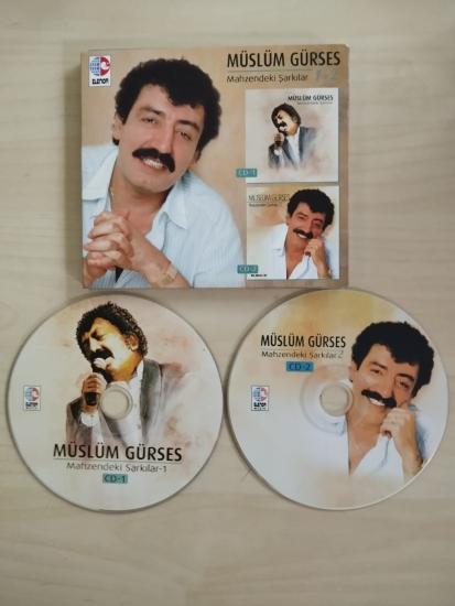 Müslüm Gürses – Mahzendeki Şarkılar 1-2 - Türkiye Basım - 2xCD Albüm