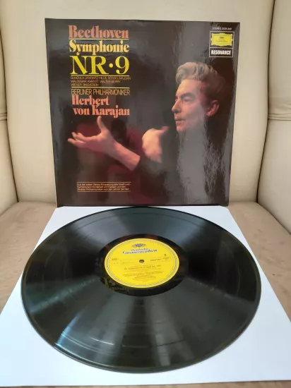 Beethoven / Herbert von Karajan -  Symphonie Nr. 6 Pastorale  - Almanya Dönem Basım 33 lük Plak - Lp Albüm