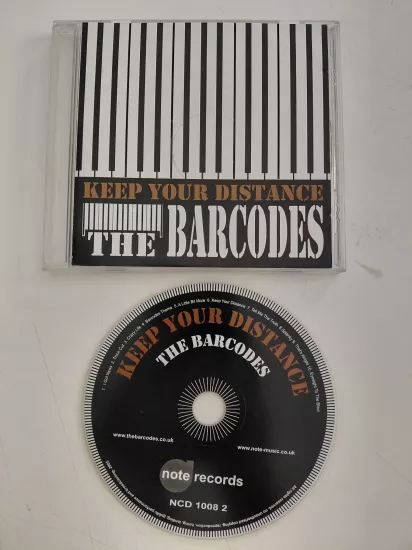 The Barcodes  – Keep Your Distance – 2005 İngiltere  Basım - CD Albüm