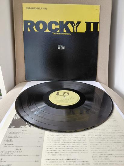 ROCKY II - Soundtrack / Bill Conti - 1979 Japonya Basım LP Plak Albüm