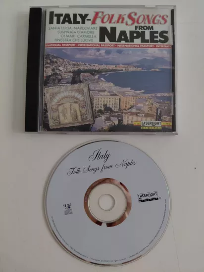Italy  - Folk Songs From Naples -   USA  Basım - CD Albüm