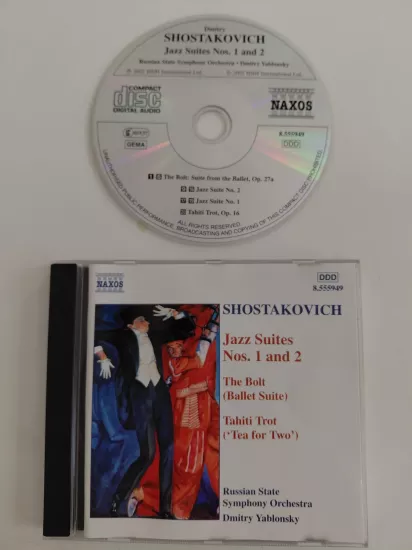 Shostakovich  –  Jazz Suites Nos. 1 And 2, The Bolt (Ballet Suite), Tahiti Trot (’Tea For Two’) –  2002  Almanya Basım - CD Albüm
