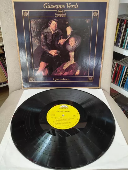Giuseppe Verdi  –  Opern-Arien  -  1987  İtalya Basım 33 lük  LP Plak
