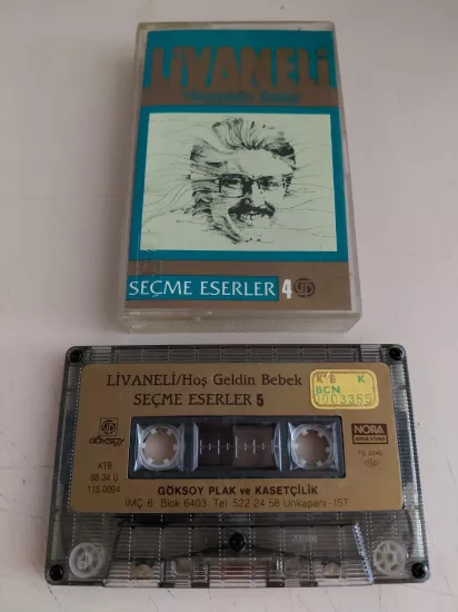 Livaneli  ‎- Hoşgeldin Bebek  -  1988 Türkiye Basım Albüm Kaset