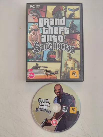 Grand Theft Auto: San Andreas -  PC  DVD-ROM Oyun