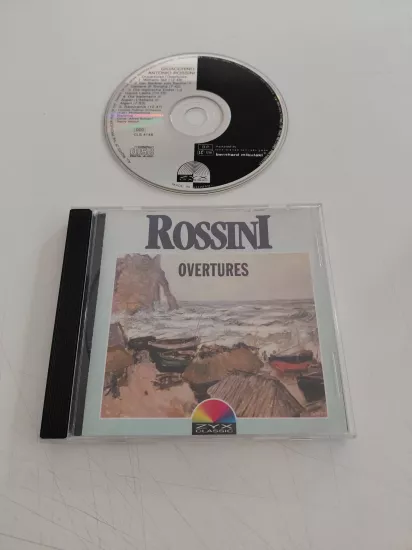 Alfred Scholz  – Rossini Overtures – 1991 Almanya Basım - CD Albüm