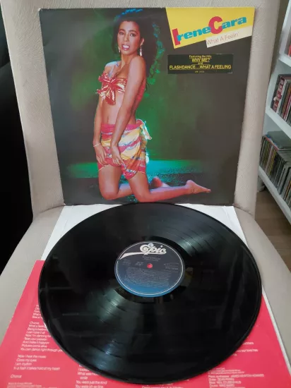 Irene Cara  – What A Feelin’  - 1983  Hollanda  Basım 33 lük  LP Plak - Dönem Basım