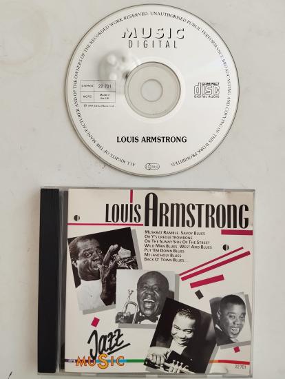 Louis Armstrong ‎– Jazz Music - 1995 Avrupa Basım 2. El  CD Albüm