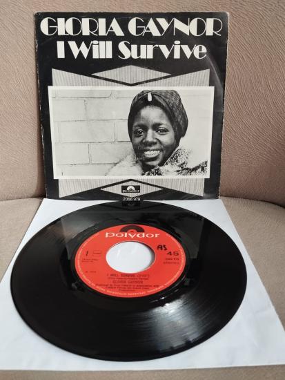 Gloria Gaynor –  I Will Survive  - 1978  Hollanda Basım 45lik Plak
