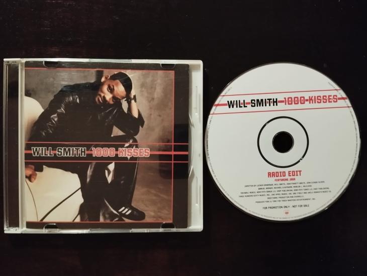 Will Smith – 1000 Kisses - 2002 Avrupa Basım 2. El CD Single,Promo