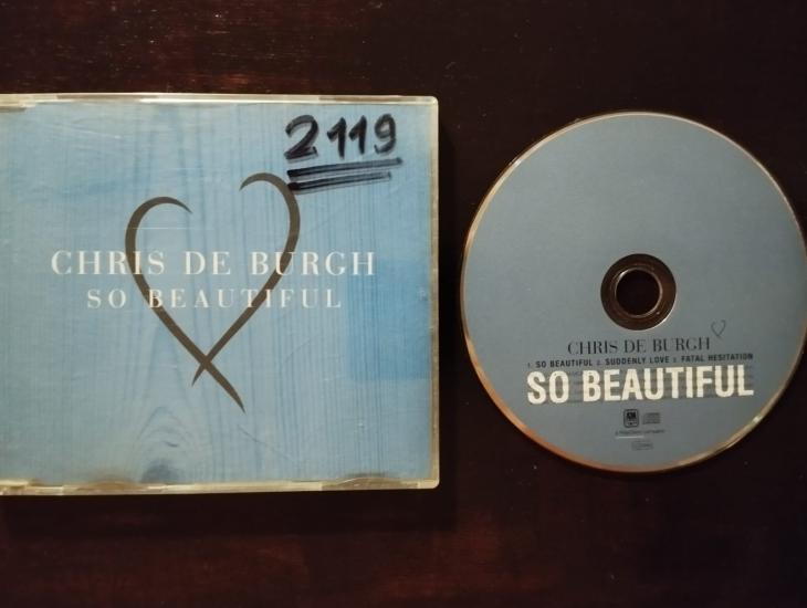 Chris de Burgh – So Beautiful - 1997 İngiltere Basım 2. El CD Single