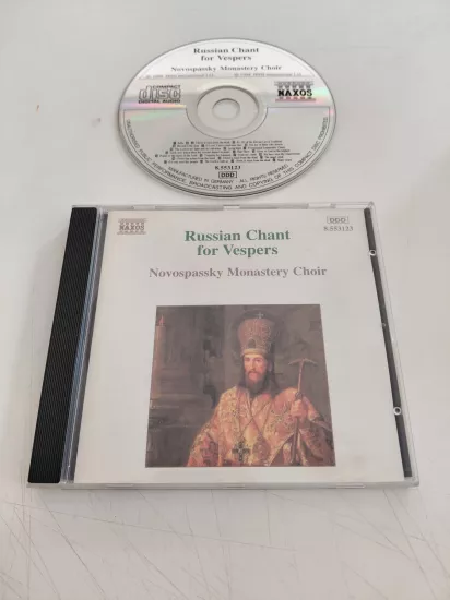 Novospassky Monastery Choir  – Russian Chant For Vespers - CD Albüm